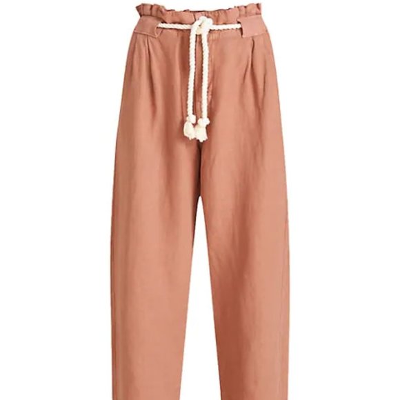 Veronica Beard Jeans, Karter Pleated Crop Pant - Picture 3 of 3